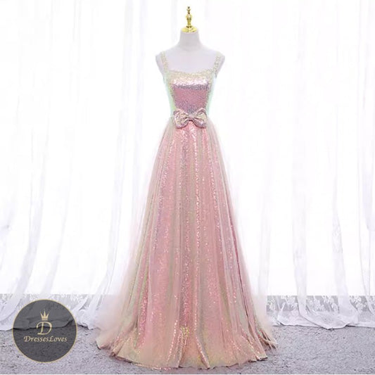 SEQUINS EVENING DRESS #5464 | DressesLovesOOTD